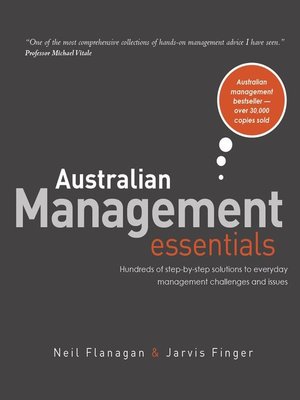 cover image of Australian Management Essentials